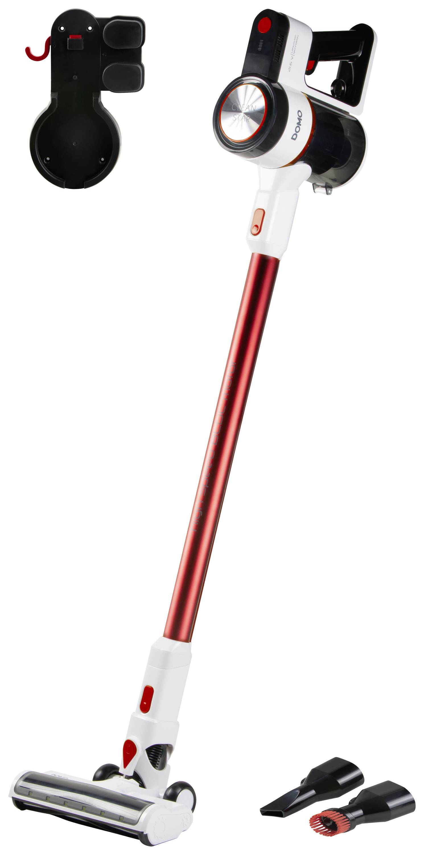 Бездротовий ручний пилосос DOMO BLCD Clean Star DO242SV 21.6V з циклонною технологією