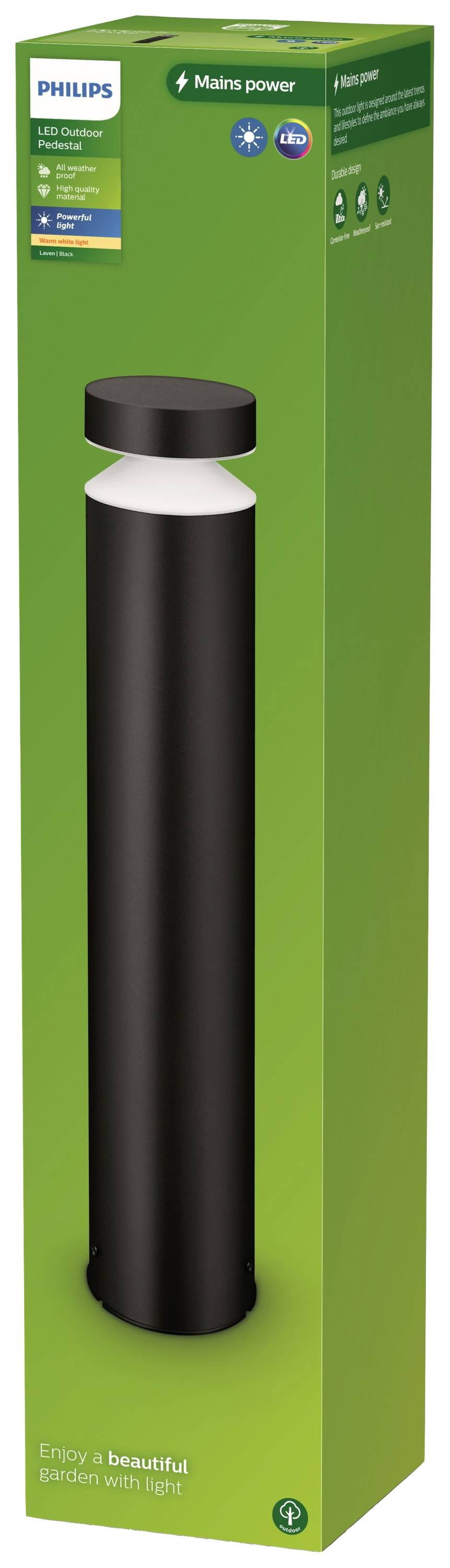 Світлодіодний світильник Philips LED Laven 8720169266674 6 Вт 600.00 лм IP44 з цоколем