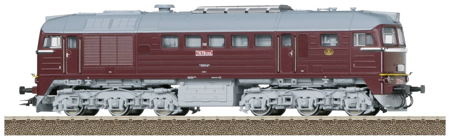 Тепловоз H0 TRIX H0 25202, Цифровий звук постійного струму, Довжина над буферами: 202 мм, Епоха: IV