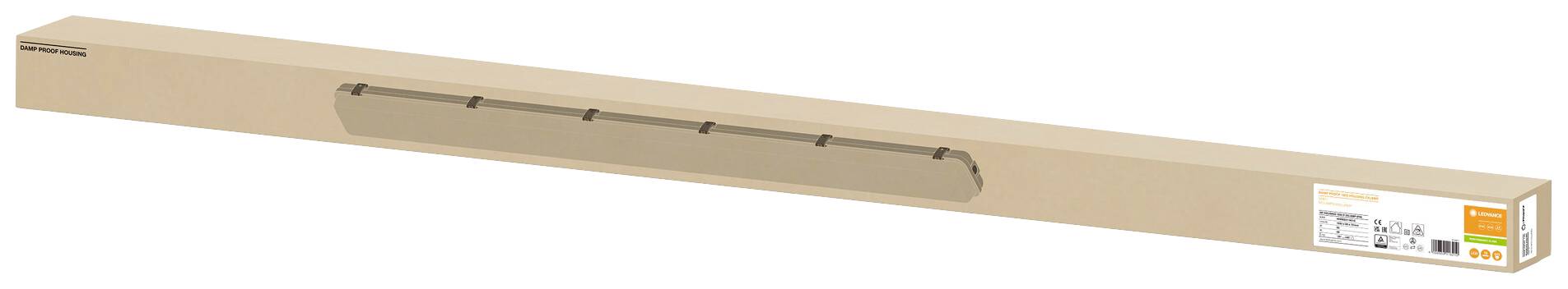 LEDVANCE 4099854118210 Лампа з вологозахистом G13 0 Вт сіра