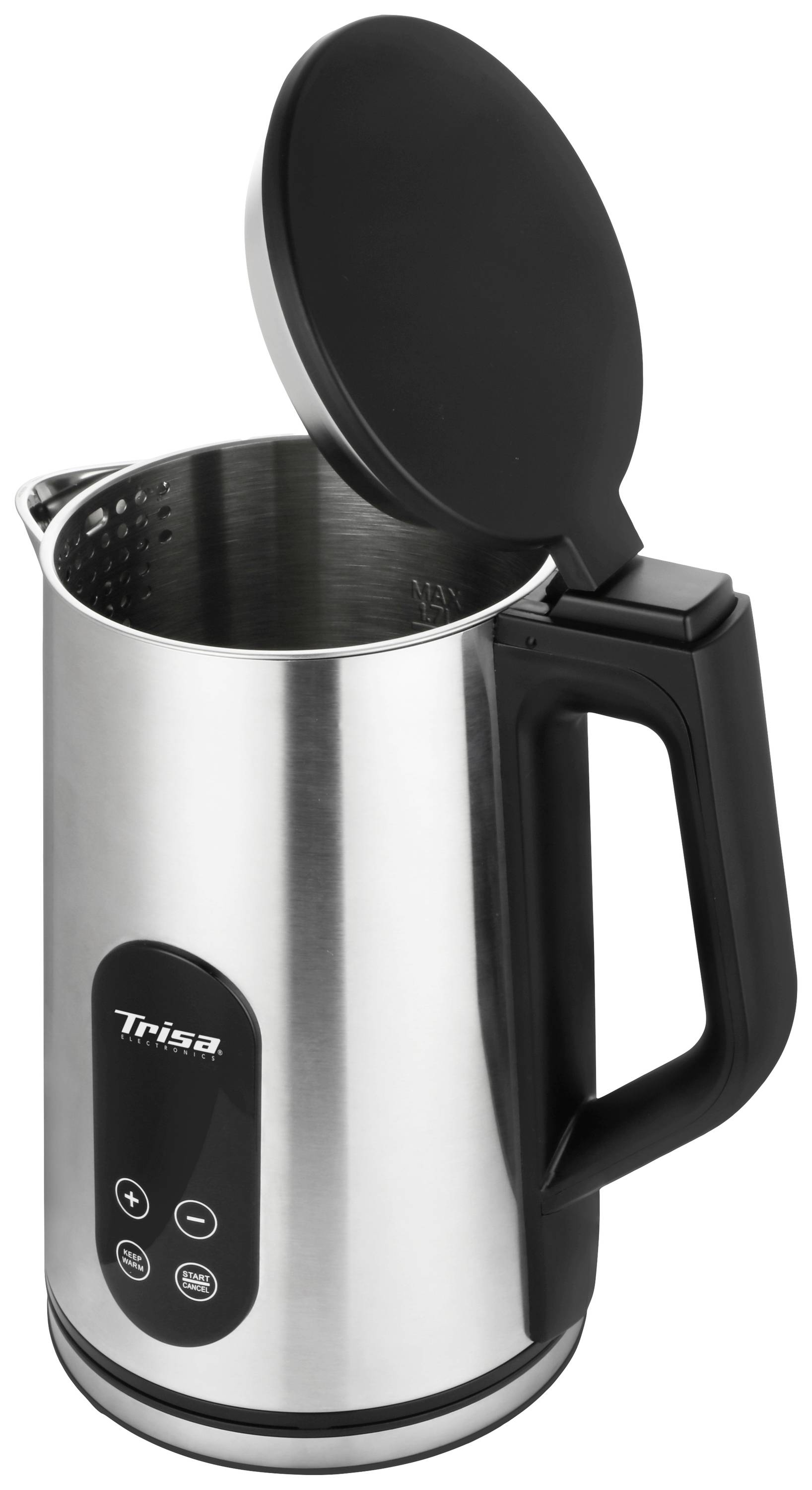 Чайник Trisa Digital Boil з нержавіючої сталі, місткість: 1,7 л
