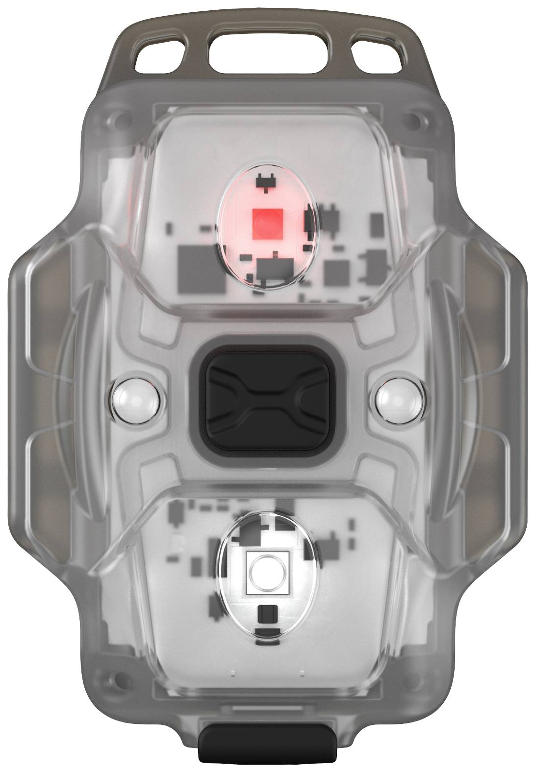 Портативна світлодіодна лампа ArmyTek F07001G Crystal Grey, сіра, прозора