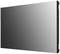 Monitor płaski z ekranem w kolorze czarno-srebrnym i smukłą sylwetką, idealny do prezentacji lub jako element systemu ścian wideo.