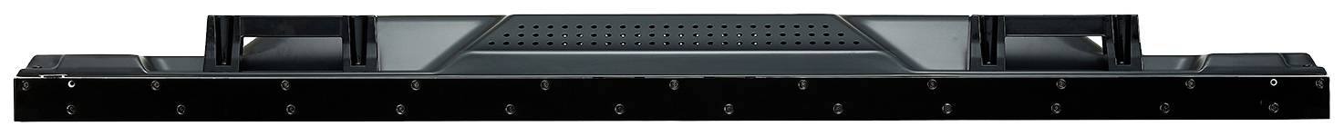 Płaskie, prostokątne urządzenie elektroniczne z kilkoma małymi kwadratowymi czujnikami z przodu, prawdopodobnie skaner lub listwa sensorowa.