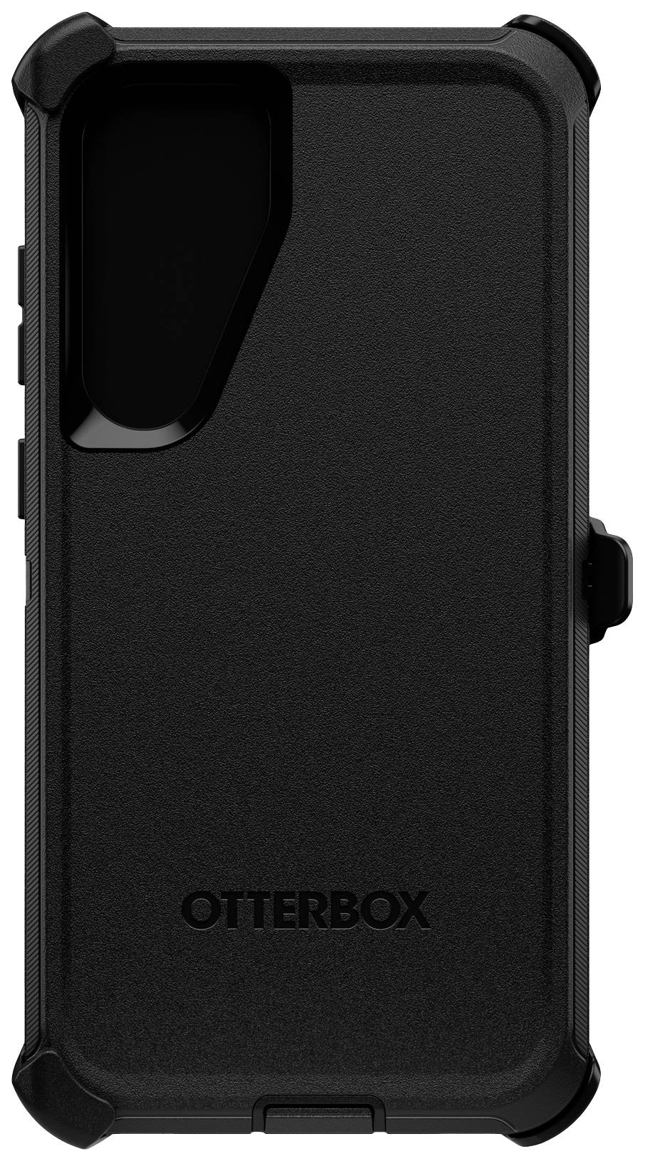 Czarna obudowa na telefon marki OtterBox o wytrzymałej konstrukcji, zapewniająca podwyższoną ochronę.