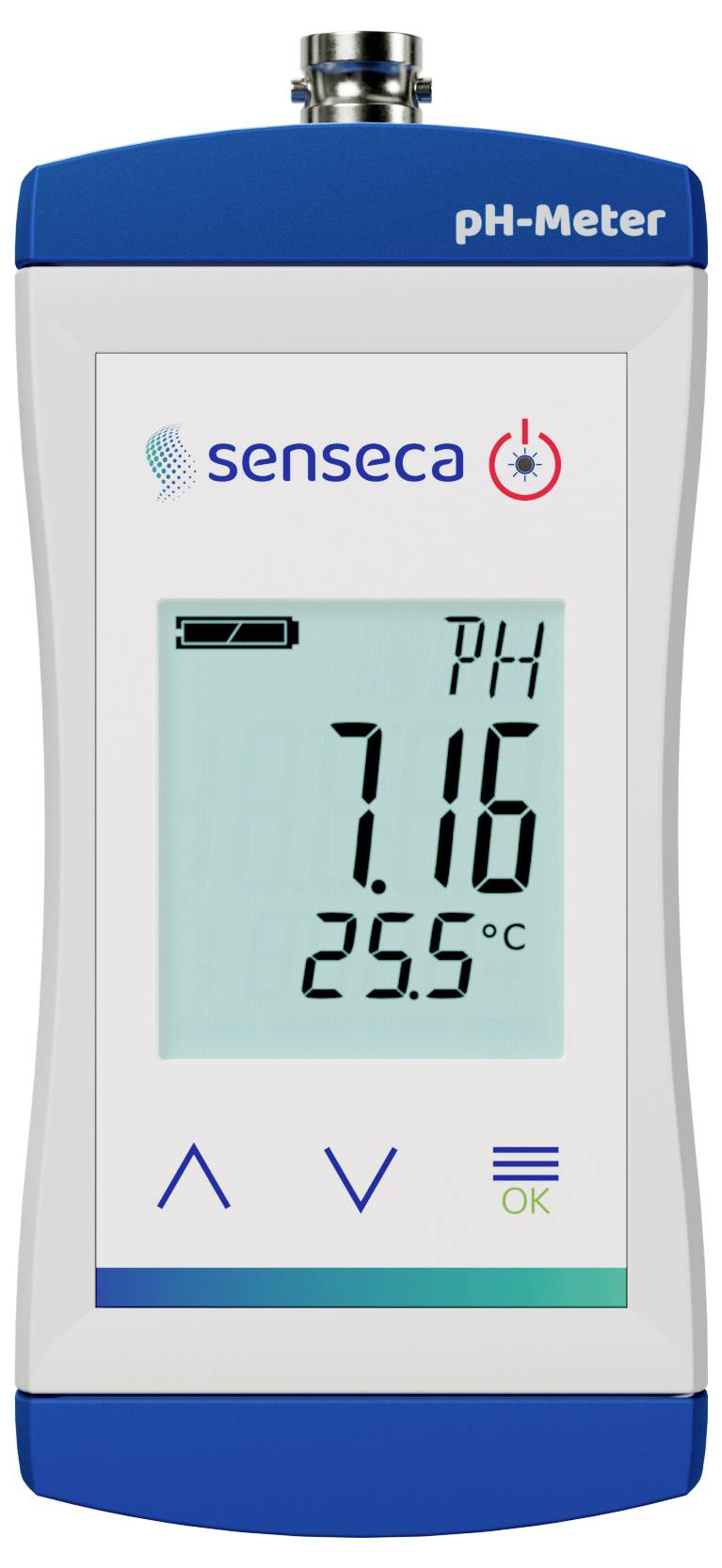 pH/окисно-відновний метр Senseca ECO 511-135, значення pH, температура, окисно-відновний (ОВП) показник