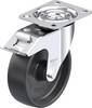 Blickle 307538 LE-PP 125G-FI Rolka obrotowa z blachy stalowej Średnica koła: 125 mm Maksymalne obciążenie: 150 kg 1 szt.