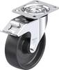 Blickle 305342 LE-PP 125R-FI Rolka obrotowa z blachy stalowej Średnica koła: 125 mm Maksymalne obciążenie: 150 kg 1 szt.