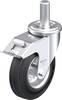 Blickle 576595 LEZ-VE 125R-FI Rolka obrotowa z blachy stalowej Średnica koła: 125 mm Maksymalne obciążenie: 100 kg 1 szt.