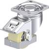 Blickle 940253 LH-GSPO 80K-FI-FS Rolka obrotowa z blachy stalowej Średnica koła: 80 mm Maksymalne obciążenie: 700 kg 1 szt.