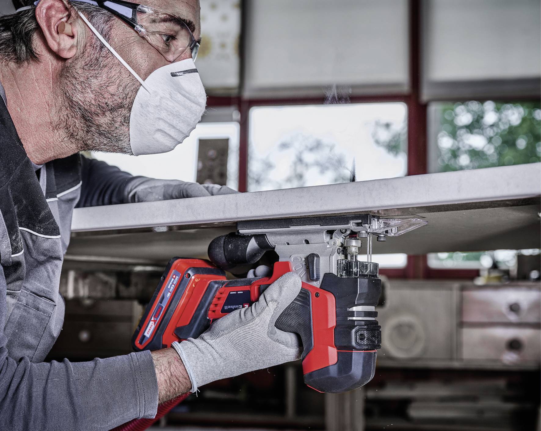 Einhell Professional TP-JST 18/135 Li BL Акумуляторний лобзик 4321265 без зарядного пристрою, без акумулятора Кількість батарейок 