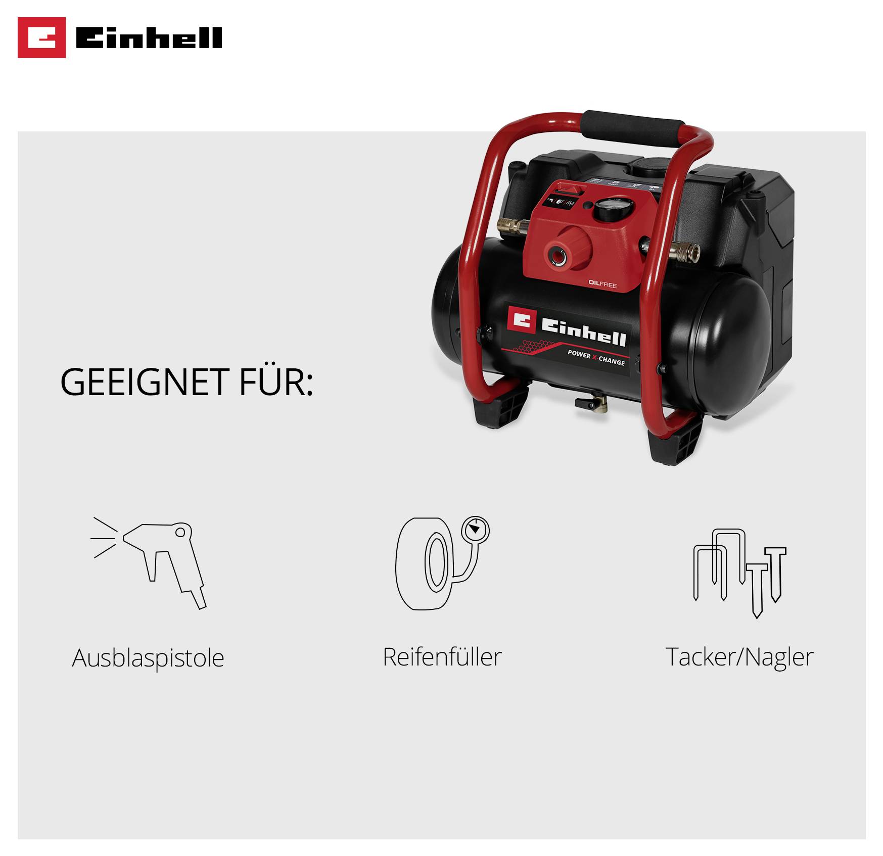 Einhell 4020415 Sprężarka akumulatorowa TE-AC 36/150 Li OF-Solo 8 bar 1 cylindrowy-5