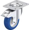Blickle 895814 LK-ALBS 125K-3-FI-CO Rolka obrotowa z blachy stalowej Średnica koła: 125 mm Maksymalne obciążenie: 350 kg 1 szt.