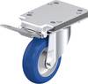 Blickle 918042 LK-ALBS 125K-3-IS-CO Rolka obrotowa z blachy stalowej Średnica koła: 125 mm Maksymalne obciążenie: 350 kg 1 szt.