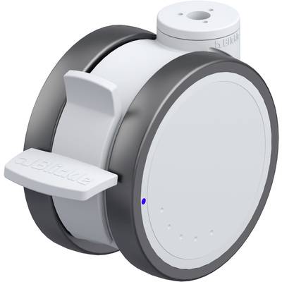 Szary, okrągły elektryczny pojazd jednośladowy z dwoma kołami i dźwignią z boku, zaprojektowany do różnorodnych zastosowań w zakresie mobilności.