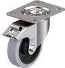 Blickle 945793 LKX-POEV 125XKA-3-FI-SG Zestaw rolek skrętnych do dużych obciążeń ze stali nierdzewnej Średnica koła: 125 mm Maksymalne obciążenie: 250 kg 1 szt.