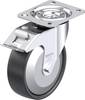 Blickle 295048 L-PP 125G-FI-FA Rolka obrotowa z blachy stalowej Średnica koła: 125 mm Maksymalne obciążenie: 200 kg 1 szt.