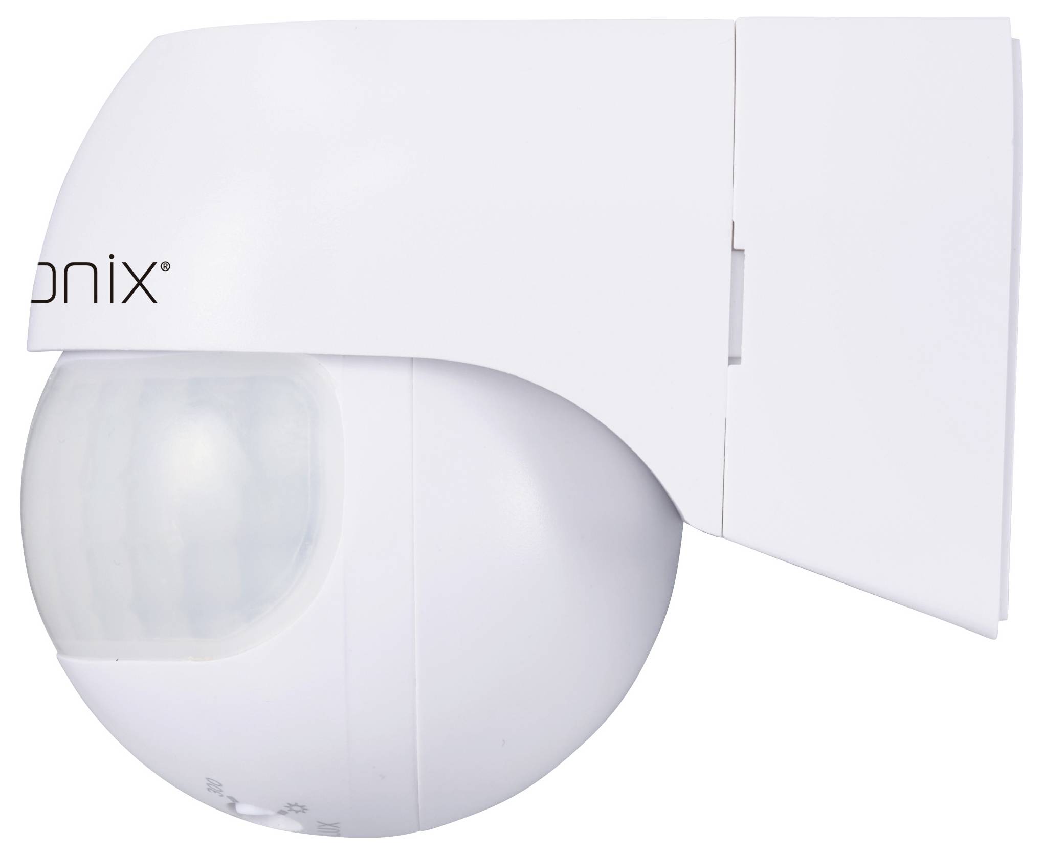 Датчик руху PIR Sygonix SY-6118230 180° IP44 білий