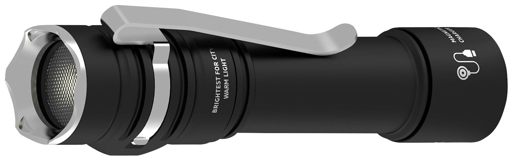 Ліхтарик ArmyTek Prime C2 Pro з магнітом та теплим USB-кабелем F08101W 2230 лм