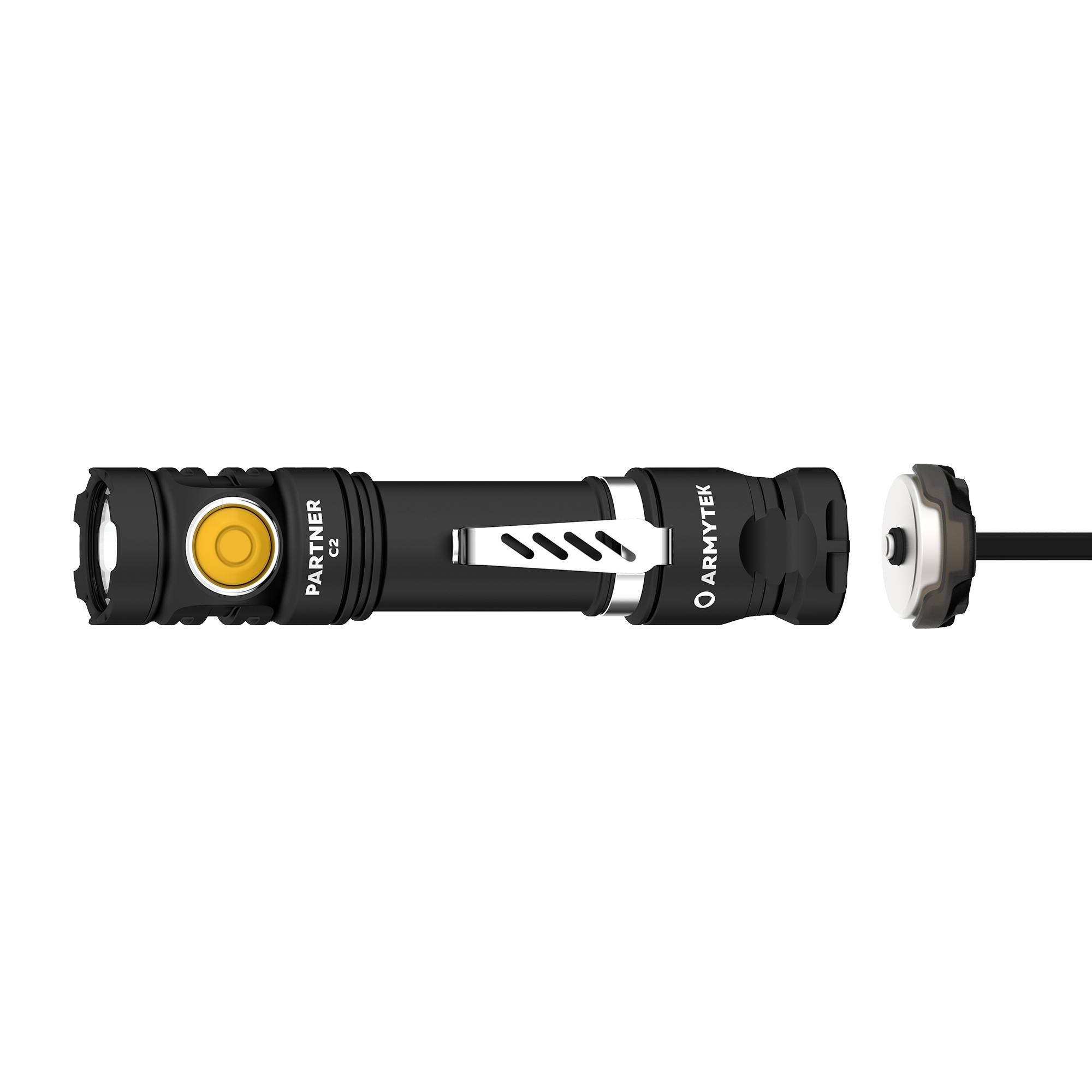 Ліхтарик ArmyTek Partner C2 Magnet USB теплий F07802W 1020 лм