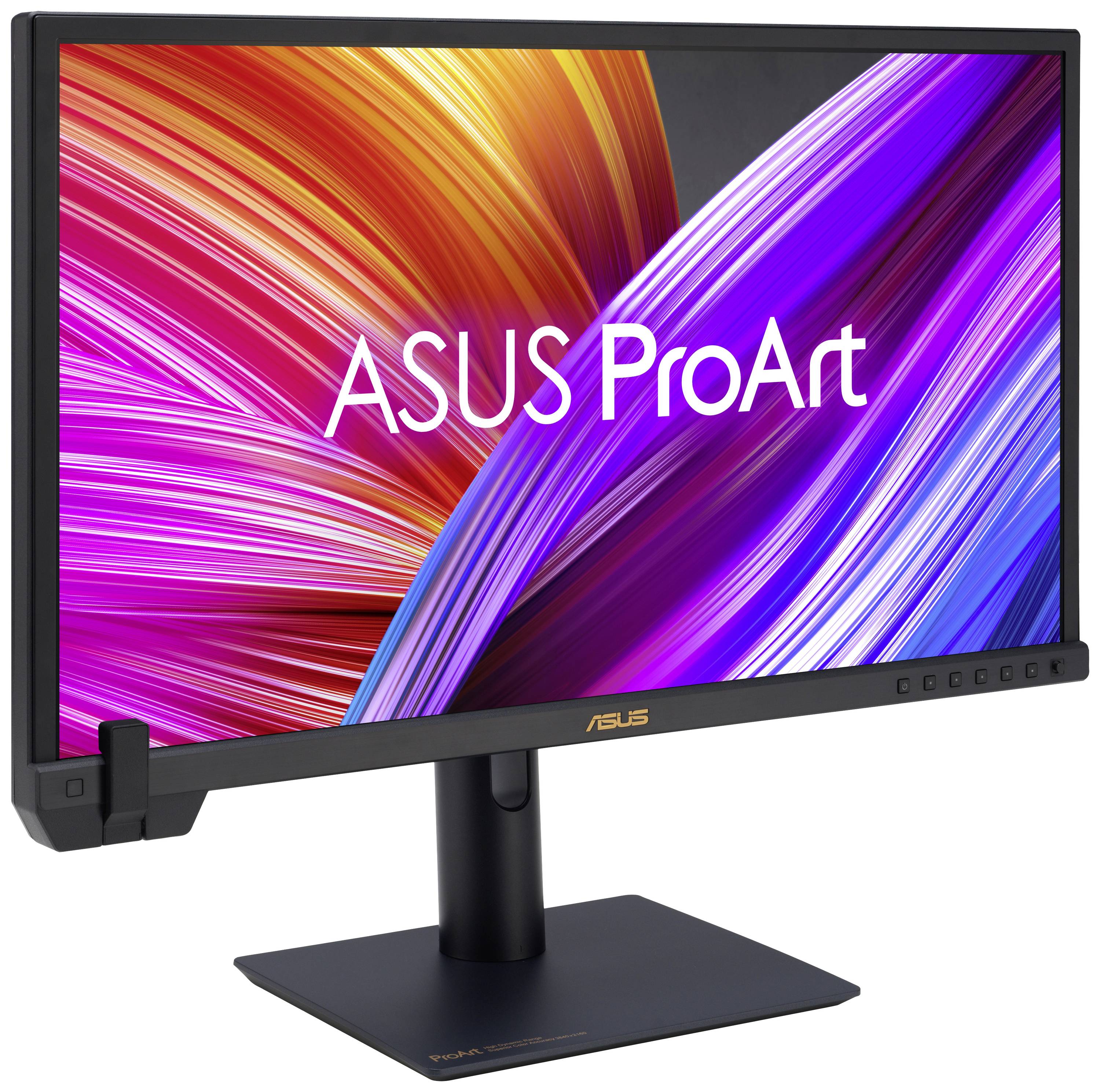 Monitor ASUS ProArt z kolorowym wyświetlaczem, idealny do kreatywnych prac profesjonalnych.