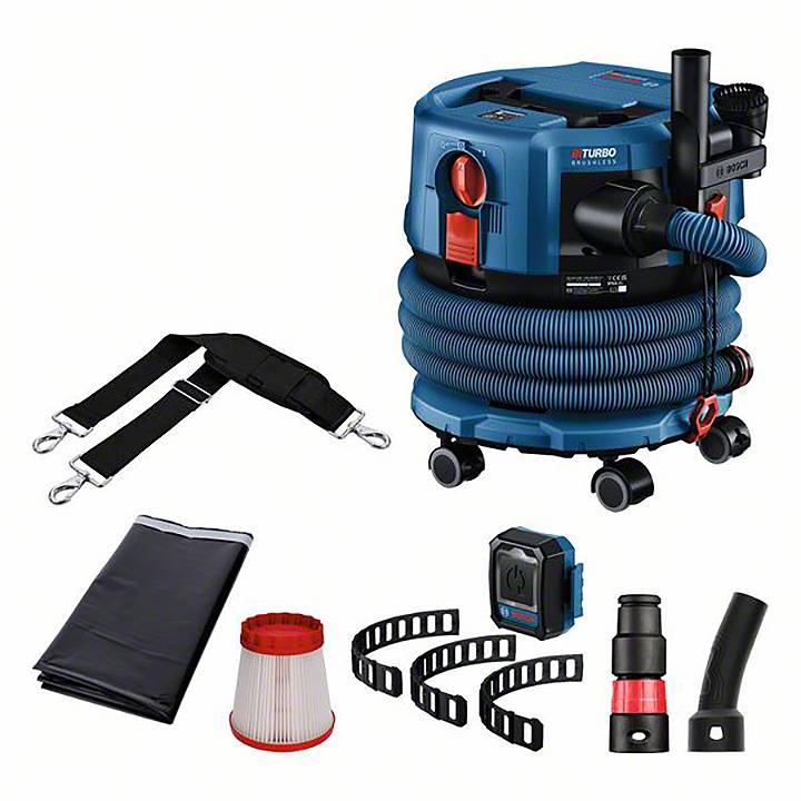 Bosch Professional GAS 18V-12 MC 06019K2000 Бездротовий пилосос 30 л/с 12 л 1 шт.