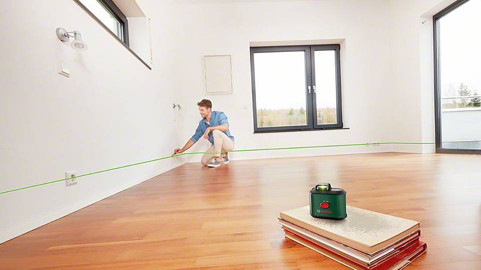 Лазерний нівелір Bosch Home and Garden UniversalLevel 360 Premium-Set 0603663E07, максимальна дальність дії: 12 м