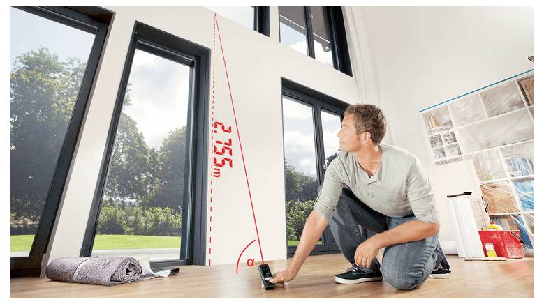 Bosch Home and Garden AdvancedDistance 50C Dalmierz laserowy Bluetooth, Ekran dotykowy 50 m-3
