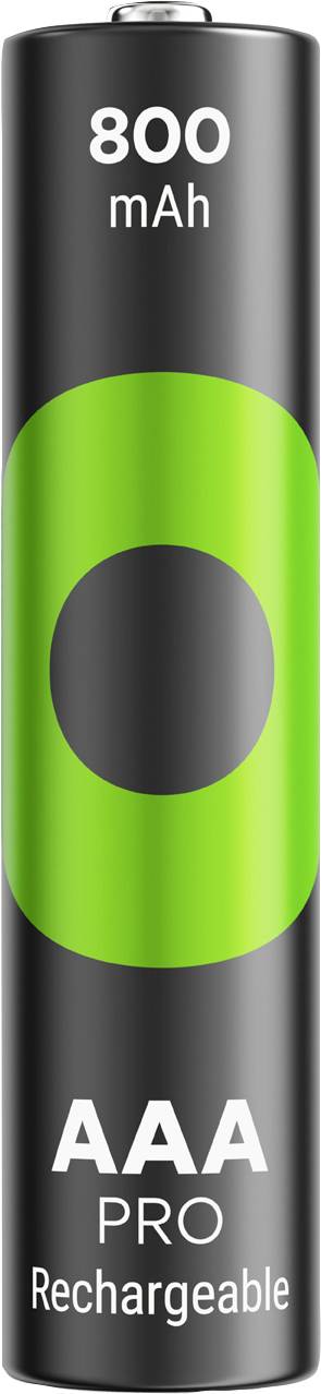 Акумуляторна батарейка AAA/R03 GP ReCyko Pro, NiMH, 800 мАг, 1,2 В, 4 шт.