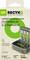 Opakowanie ładowarki i stacji dokującej GP Recyko do akumulatorów AA. Wyróżnienie: 'Ładowanie w 2,5 godziny'. Zawiera 4 akumulatory AA, 2100 mAh.