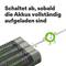 'Akumulatory i gniazdko' z tekstem: 'Wyłącza się, gdy akumulatory są całkowicie naładowane.' Wypełniony akumulator z uśmiechniętą twarzą.