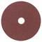 Brązowa tarcza szlifierska z otworem centralnym, odpowiednia do prac szlifierskich na metalu lub drewnie.