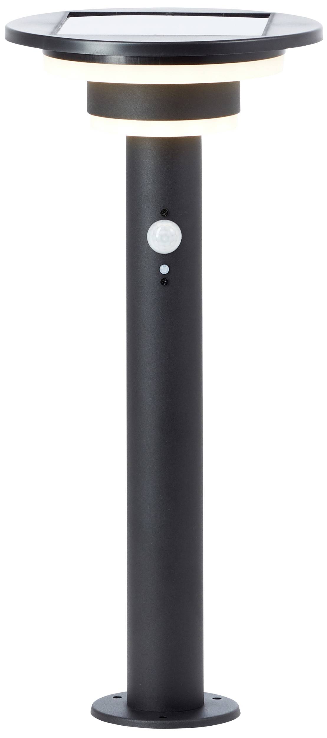 Сонячний вуличний ліхтар з датчиком руху Brilliant Garvina G40406/06 3 Вт 430 лм IP44