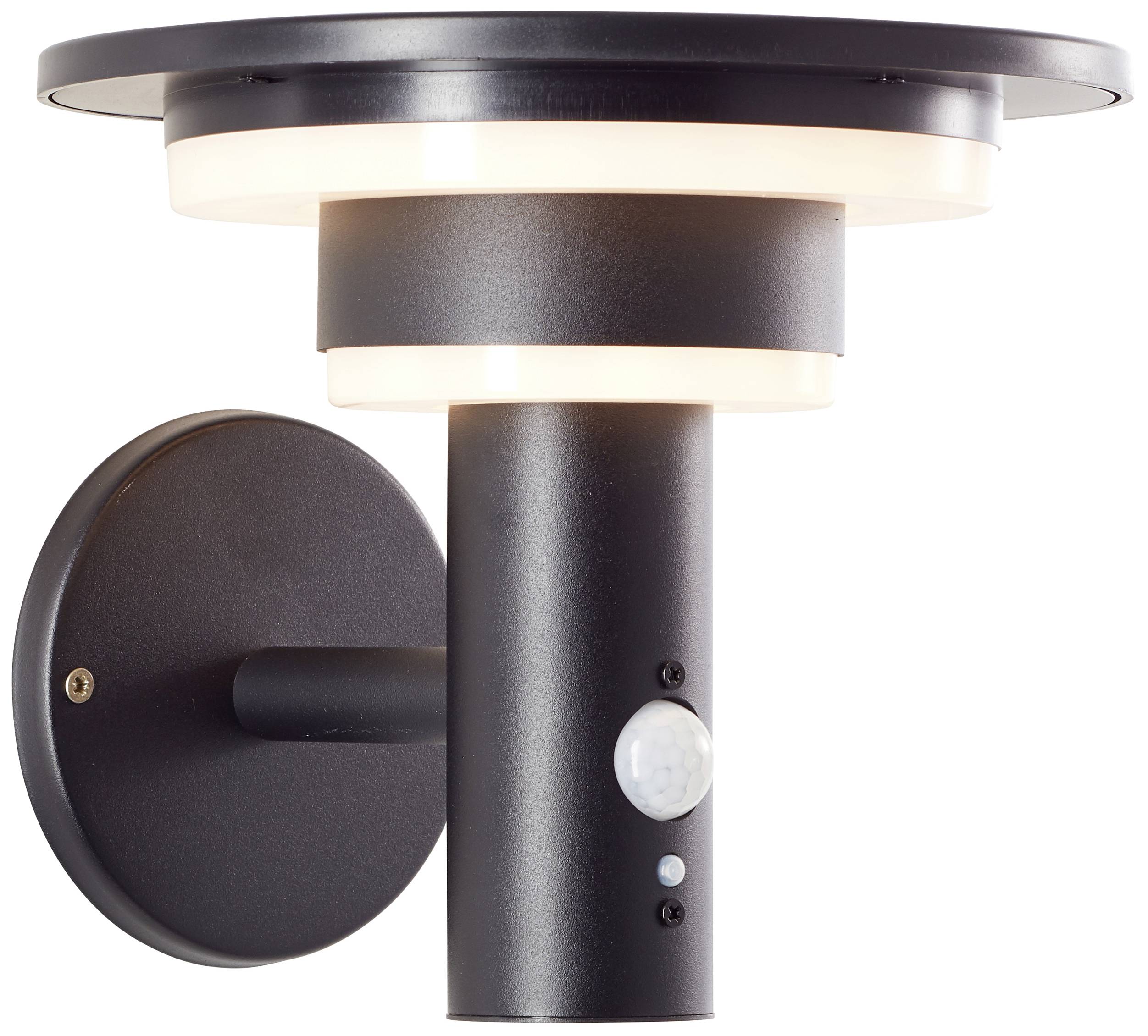 Сонячний настінний світильник з датчиком руху Brilliant Garvina G40405/06 3 Вт 430.00 лм IP44