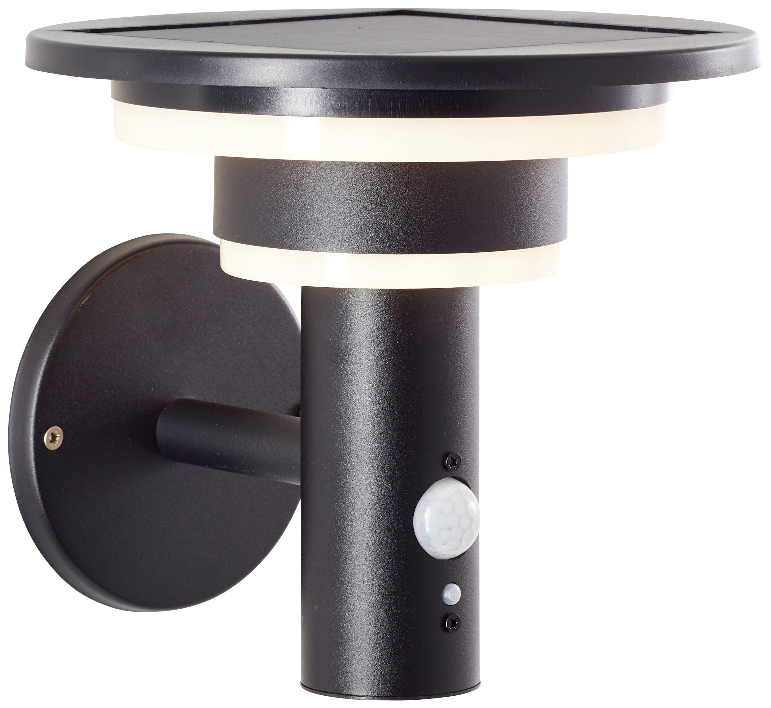 Сонячний настінний світильник з датчиком руху Brilliant Garvina G40405/06 3 Вт 430.00 лм IP44