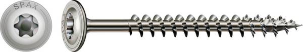 SPAX 0257000801005 R 88193 m.Spitze/T-STAR TG Wkręt do drewna 8 mm 100 mm T-STAR plus    stal nierdzewna A2 50 szt.