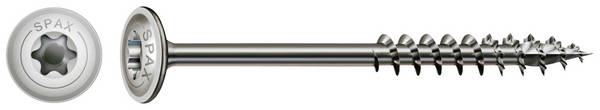 SPAX 0257000601405 R 88193 m.Spitze/T-STAR TG Wkręt do drewna 6 mm 140 mm T-STAR plus    stal nierdzewna A2 100 szt.