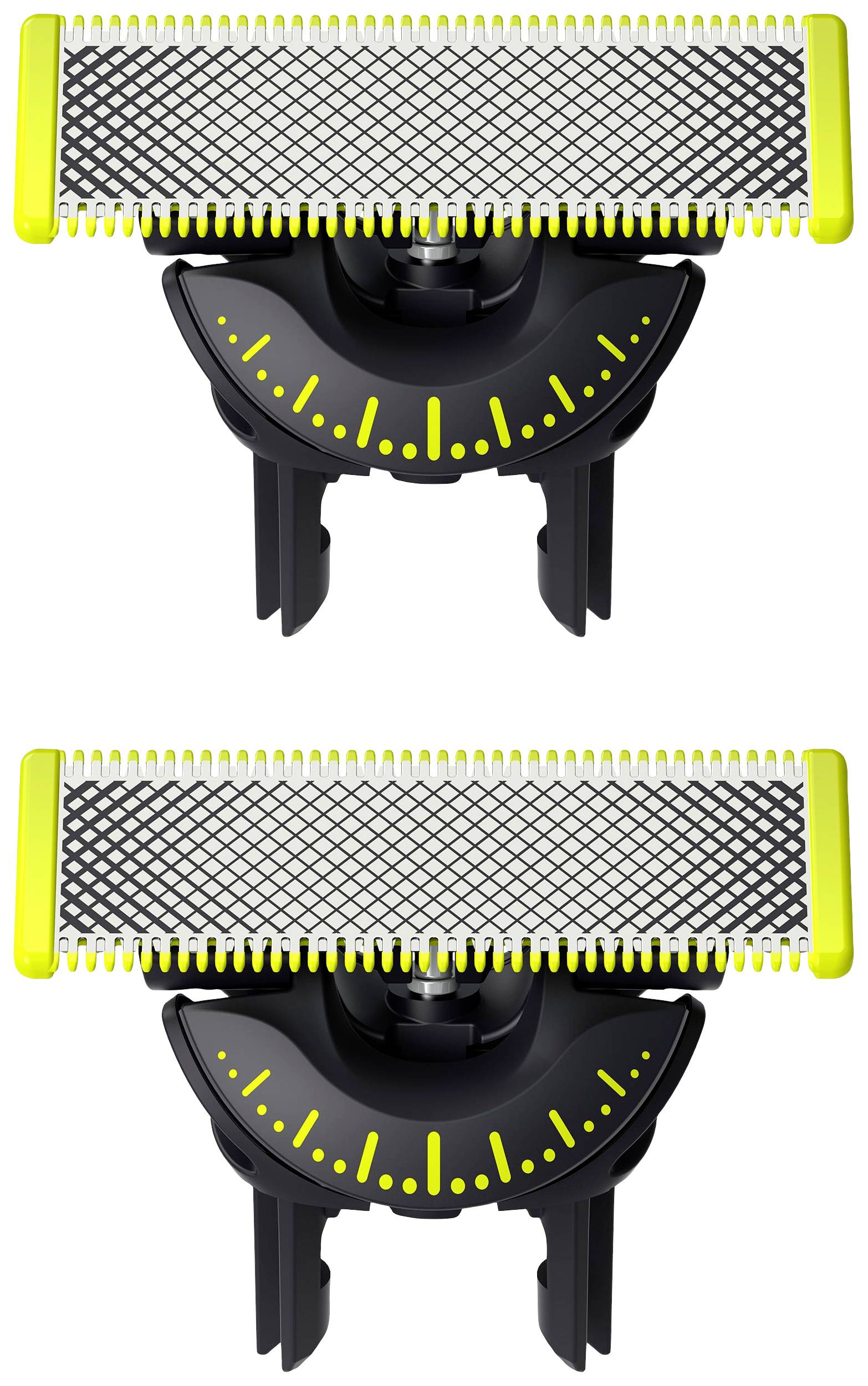 Леза для бритви Philips OneBlade QP420 / 50 срібні, жовті 2 шт.