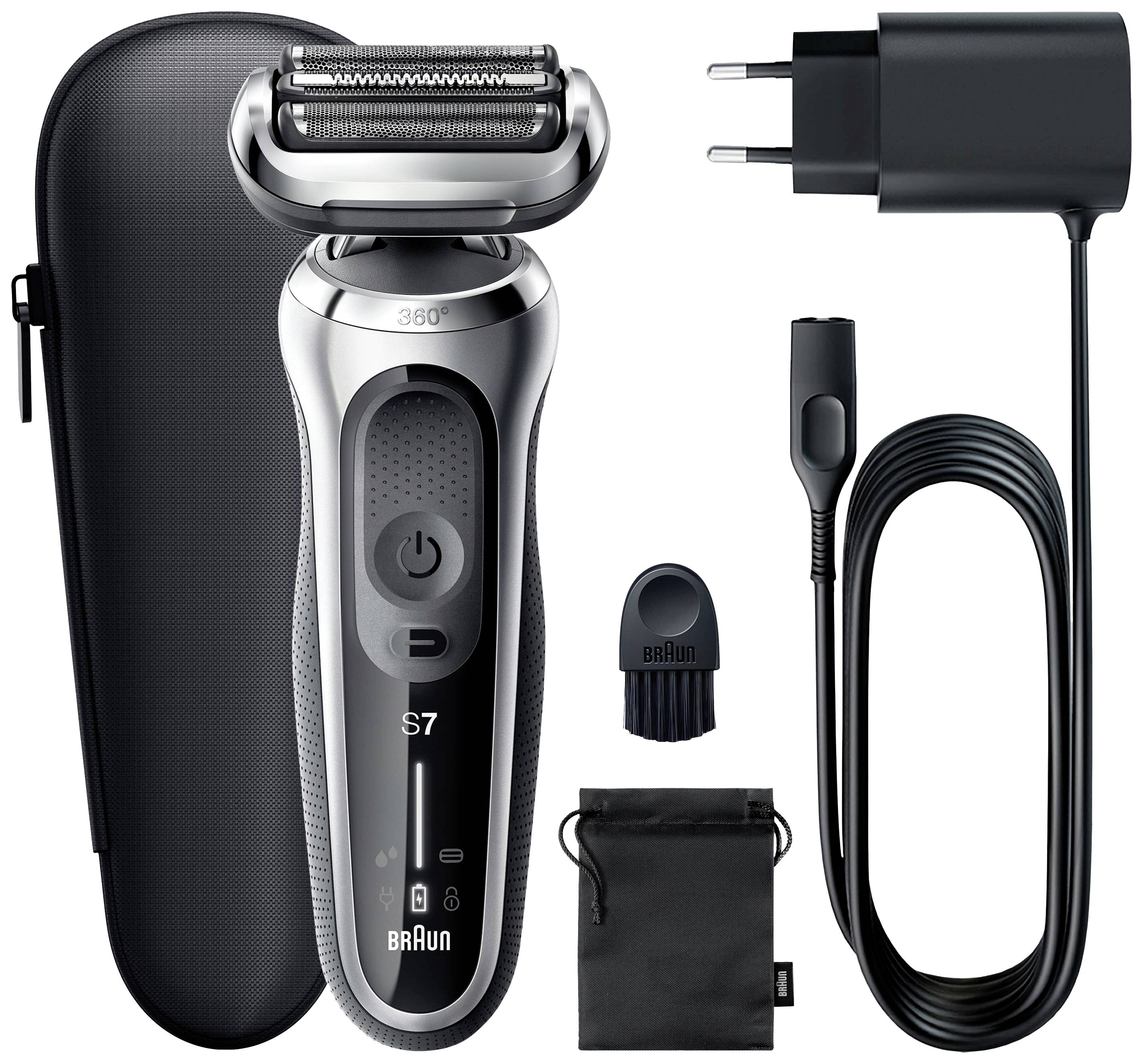 Braun Series 7, 71-S1000s 4210201433705 Golarka foliowa srebrny, czarny