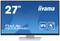 27-calowy monitor iiyama, model 'ProLite T2752MSC', z technologią IPS i pojemnościowym ekranem dotykowym z obsługą 10 punktów.