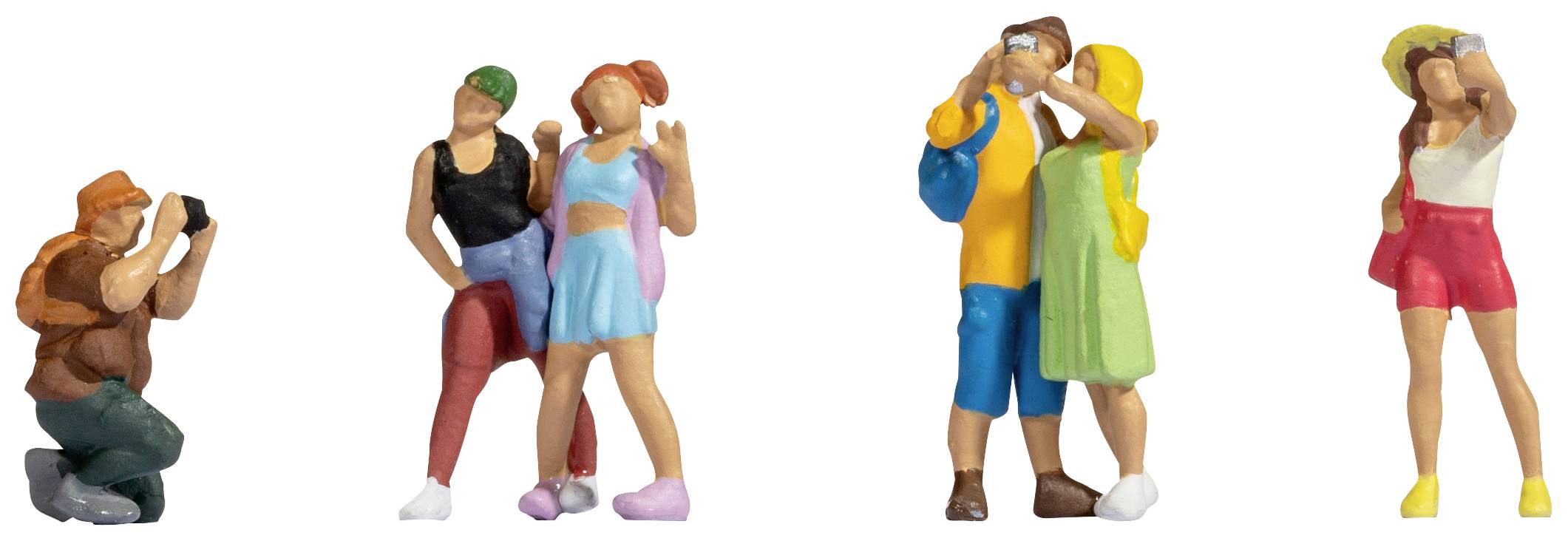 NOCH TT туристи розфарбовані, стоячи