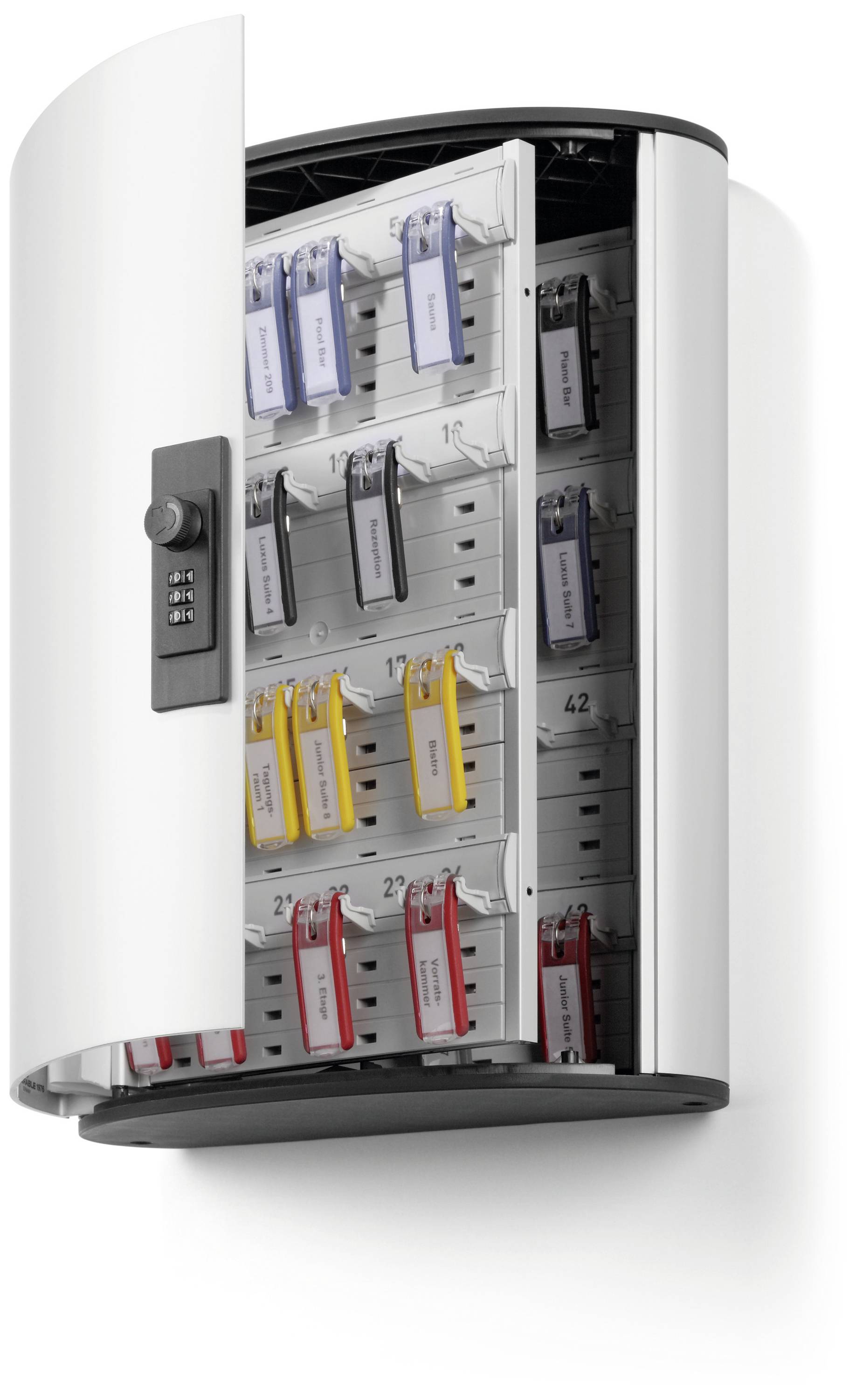 Шафа для ключів Міцна СКРИШКА ДЛЯ КЛЮЧІВ КОД 197623 Кількість гачків 48