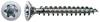 SPAX 1191010300255 R 88091 Senkkopf/T-STAR Wkręt do drewna z łbem stożkowym 3 mm 25 mm T-STAR plus stal WIROX 1000 szt.