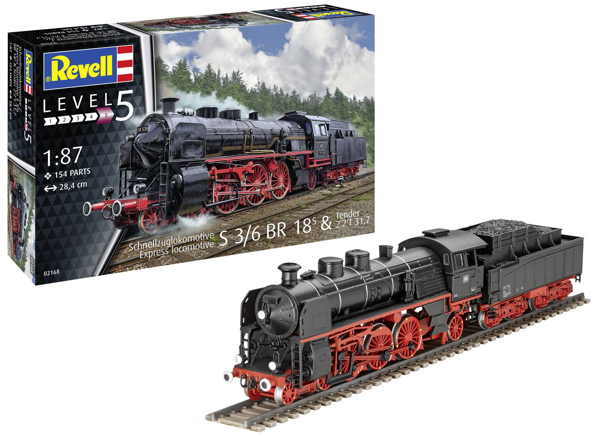 Revell S3/6 BR18 02168 1:87 Набір локомотива