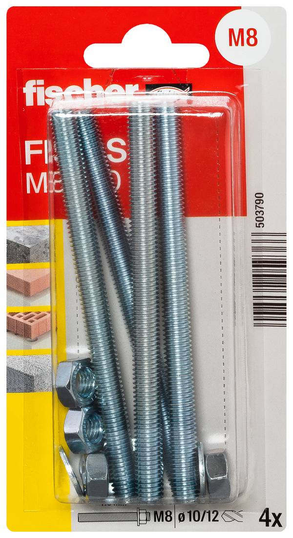 Fischer 503790 FIS GS M8 x 110 K NV Kotwa gwintowana 110 mm 10 mm 1 zest.