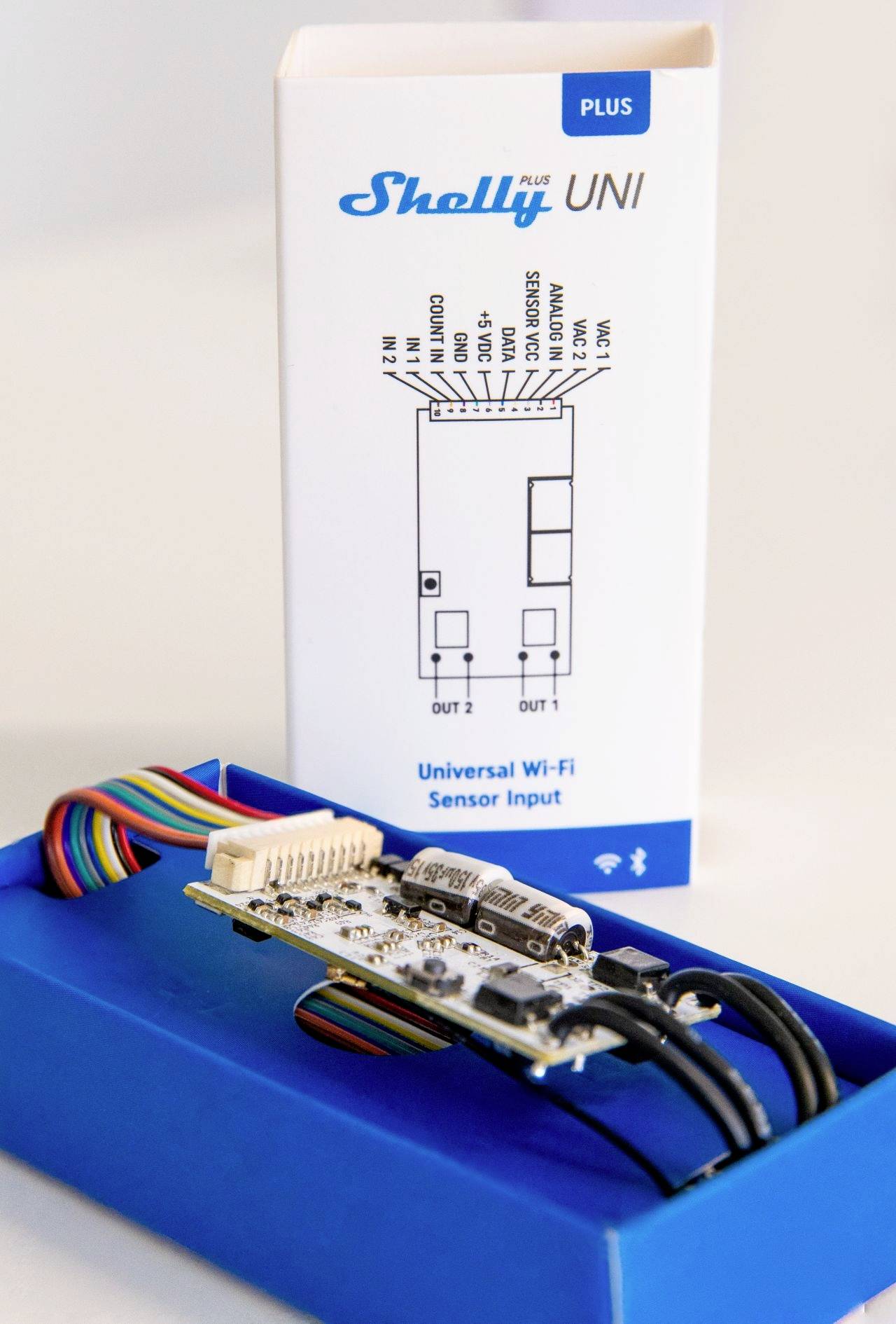 Універсальний Wi-Fi та Bluetooth-модуль Shelly Shelly Plus Uni