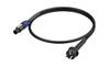 kabel Neutrik NKPH01-MFA3-M0150 1036410, H07RN-F 3G 1,5 mm², 1.5 m