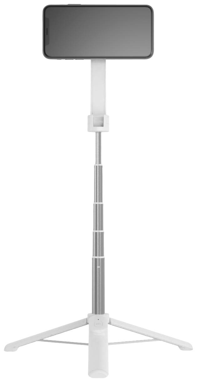 Селфі-палка FIXED FIXSN-M-WH біла з Bluetooth та вбудованим штативом