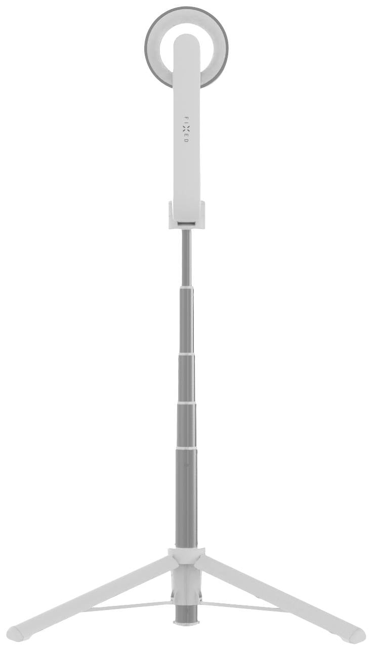 Селфі-палка FIXED FIXSN-M-WH біла з Bluetooth та вбудованим штативом