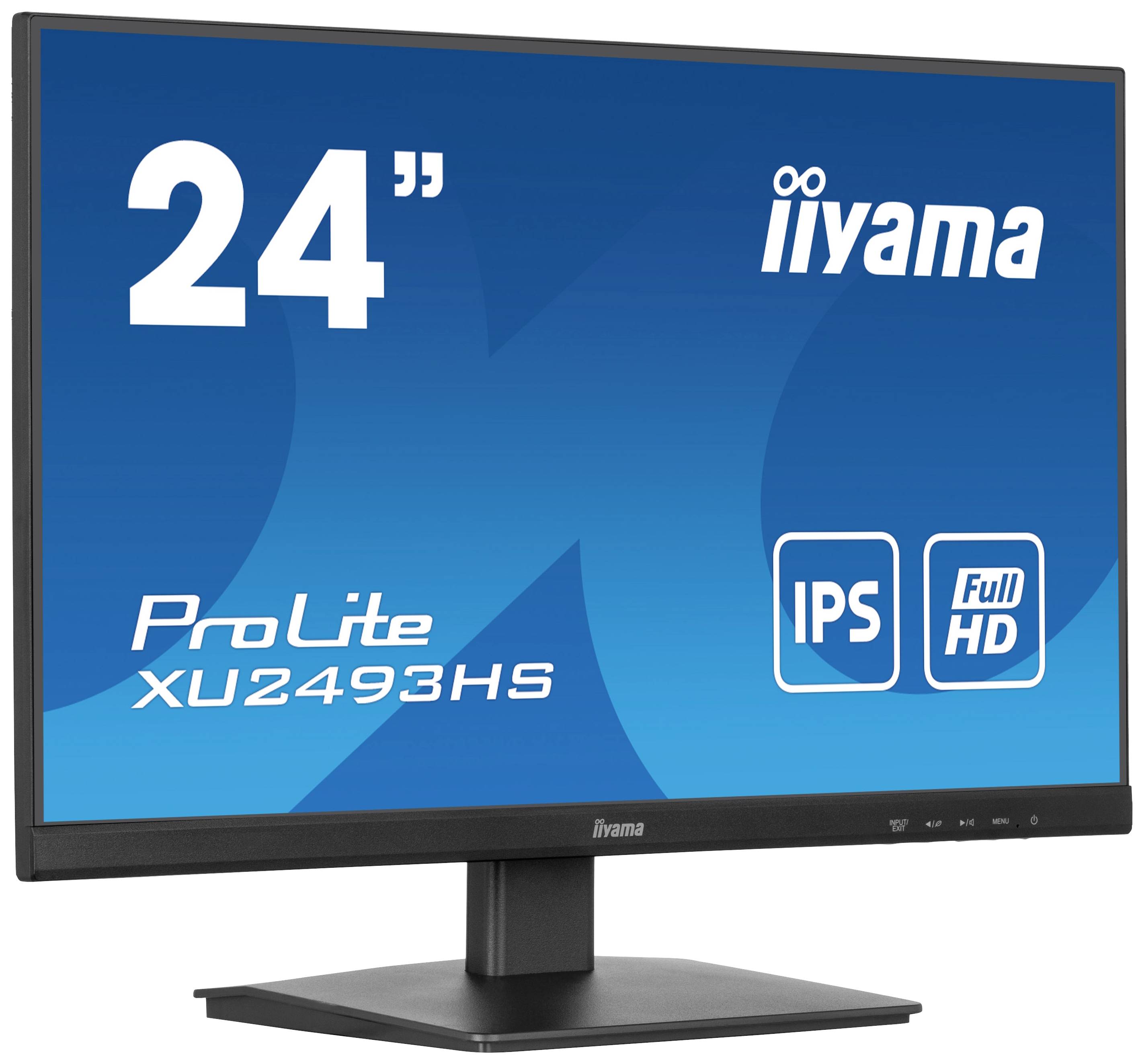 Монітор Iiyama ProLite XU2493HS-B6 EEK E (A - G) 60,5 см (23,8 дюйма) 1920 x 1080 пікселів 16:9 0,5 мс HDMI, DisplayPort, навушник